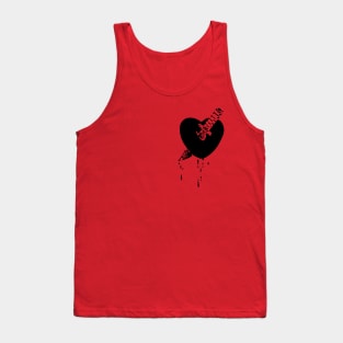 Heart and Dagger Tank Top